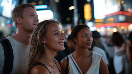 Exciting Night Tour in a Vibrant Urban Center