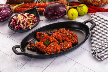 Indian cuisine - spicy Chicken 65