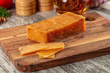 Gourmet hard aged parmesan cheese