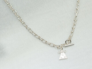 Hmong handmade silver jewelry made by tribal expert silver smith in the northern Thailannd