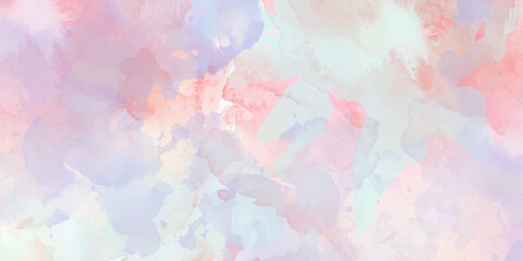 watercolor background Colorful design Abstract Illustration wallpaper. Brush stroked painting.