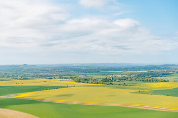 Peaceful agriculture, farmland, Pewsey, Wiltshire, South of England