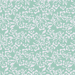 seamless pattern with flowers
