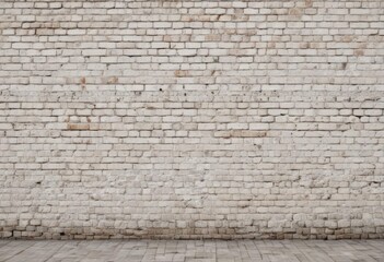 Aged white brick wall, weathered texture, rough surface, home, loft, house