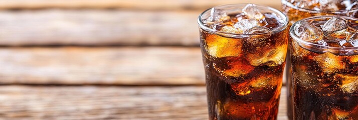 photo of delicious brown soda 