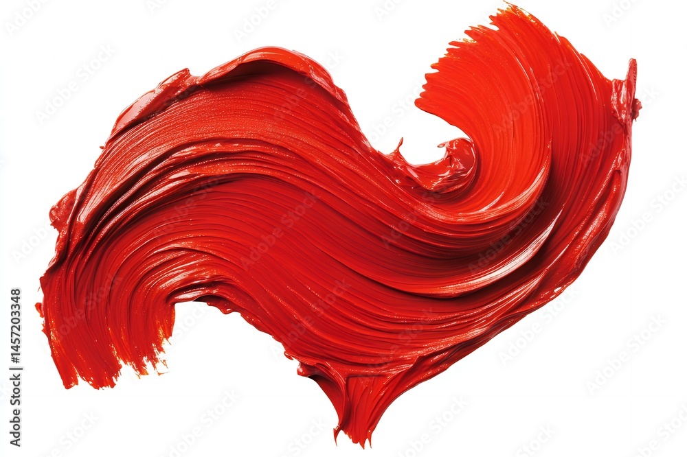 Poster Abstract Red Paint Swirl Texture Background Design Element for Art and Design Projects Perfect for vibrant and creative visual concepts
