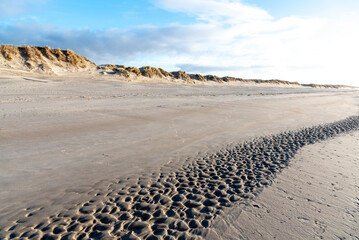 Strand der Nordsee bei Blavand, Dänemark