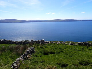 Hiking path in West Cork