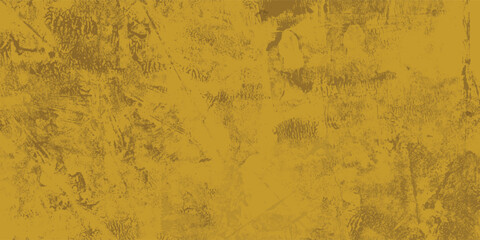 Abstract Golden Brown Grunge Wall Texture Background with Heavy Distressing
