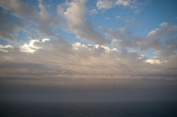 stormy weather sea sky