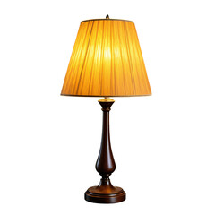 Obraz premium table lamp isolated on transparent background