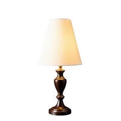 Obraz premium table lamp isolated on transparent background