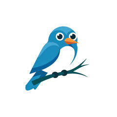 Fototapeta premium bird on a branch