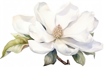 Obraz premium Blossom magnolia flower petal.