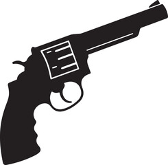 gun silhouette vector