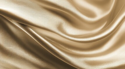 Smooth golden silk or satin cloth texture luxury retro background sepia tone