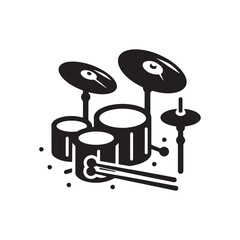 Crashing Accents: A Stunning Collection of Cymbals Vector Silhouettes Capturing the Iconic Shape, Metallic Resonance, and Dynamic Energy of This Essential Percussion Instrument.

