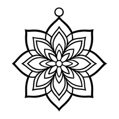 Leaf earrings laser cut svg file vector illustration