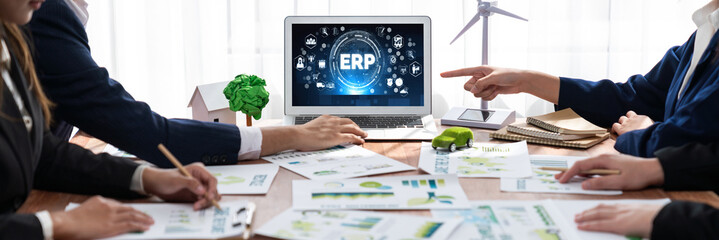 ERP enterprise resource planning software for brisk business to plan the marketing strategy
