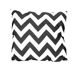 classic black and white geometric cushion cover adds a touch of modern elegance to any home decor...