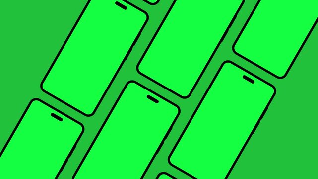 animated mobile mockups with green screen or chroma key HD animated mobile screen mockup	4k 