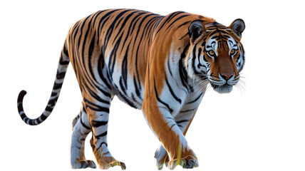 Obraz premium Bengal Tiger isolated on transparent background