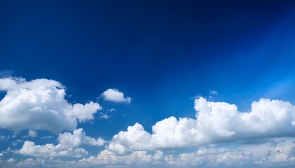 Fototapeta premium blue sky with white cloud