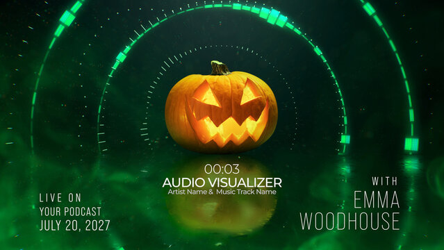 Halloween Audio Visualizer