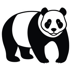 panda bear vector illustration