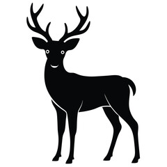 Obraz premium deer vector illustration