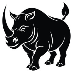 rhino vector illustration
