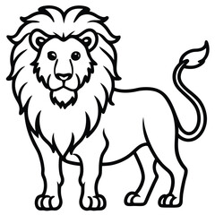 lion vector illustration