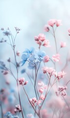 flowers and butterfly