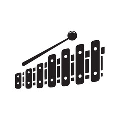 Melodic Clarity: A Captivating Collection of Xylophone Vector Silhouettes Showcasing the Distinctive Shape, Bright Tones, and Vibrant Sound of This Classic Percussion Instrument.
