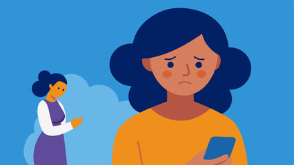 Courage to Speak An image of a woman holding a phone poised to make a call for help. Her expression is a mix of anxiety and determination with a supportive friend in the background