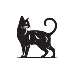 Wild Beauty: A Striking Collection of Bengal Vector Silhouettes Showcasing the Powerful Form, Bold Stripes, and Sleek Profile of This Majestic Big Cat.
