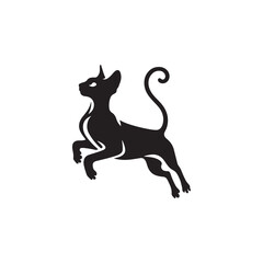 Unique Elegance: A Captivating Collection of Sphynx Vector Silhouettes Highlighting the Distinctive Hairless Body, Graceful Posture, and Playful Personality of This Charismatic Feline Breed.
