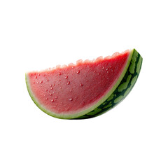Watermelon Fruit Image With Transparent Background.