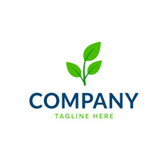 Logo design with a modern and minimalistic style