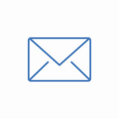 email envelope icon sign vector
