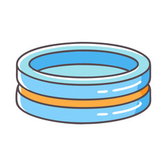 Inflatable pool swimming pool summer pool backyard pool kiddie pool outdoor pool portable pool round pool