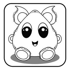 Discover unique, coloring pages featuring original and creative characters! Perfect for relaxation, art therapy, or moments of inspiration. Page size 8.5”x8.5”.