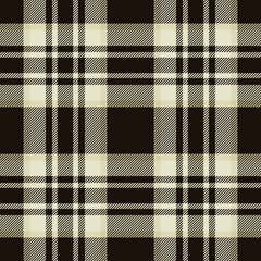 Elegant black and beige plaid pattern.  Perfect for textile design, website backgrounds, or stylish autumnal projects.