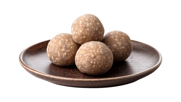 Festive Laddu Treat with Transparent Backdrop, png
