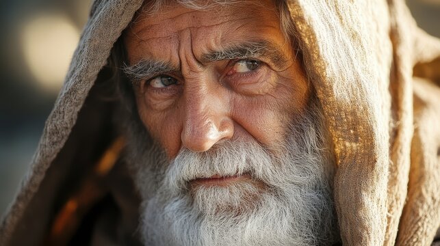 With eyes full of wisdom and a face weathered by time and trials, the prophet Elijah stands resolute&mdash;God&rsquo;s messenger, unwavering in faith amid a rebellious generation.

