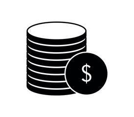Money icon and vectors