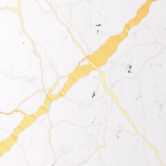 Naklejka premium Elegant White Marble Background with Gold Lines - Luxury Interior Design Surface