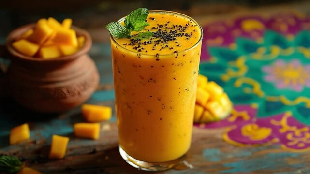 aam panna spritz indian cocktail video