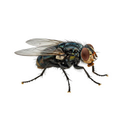 fly isolated on white background, PNG, isolated fly, white background, fly cutout, fly clipart, pest, small insect