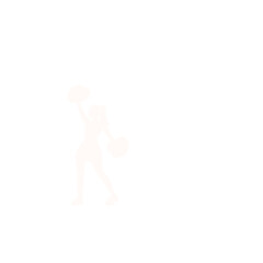 Cheerleaders silhouette